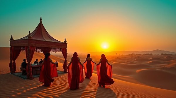 Belly dance and desert safari experiences in dubai: discovering the magic of arabian nights